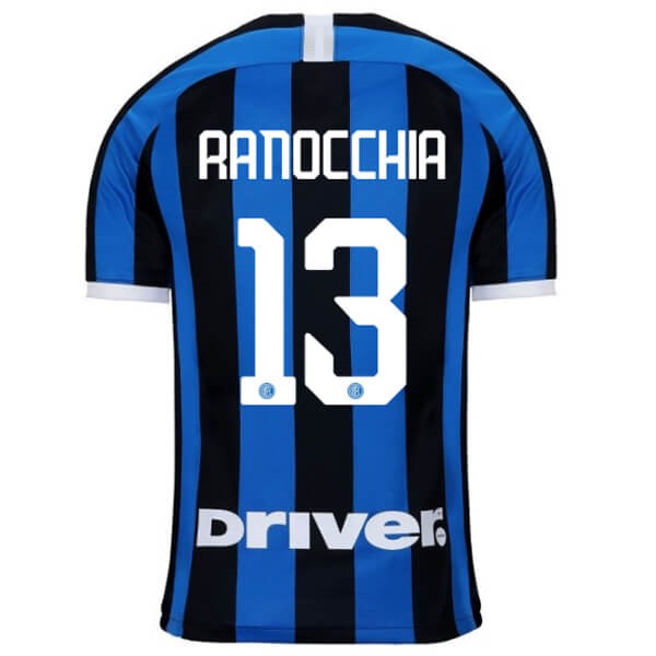 Replicas Camiseta Inter NO.13 Ranocchia 1ª 2019/20 Azul